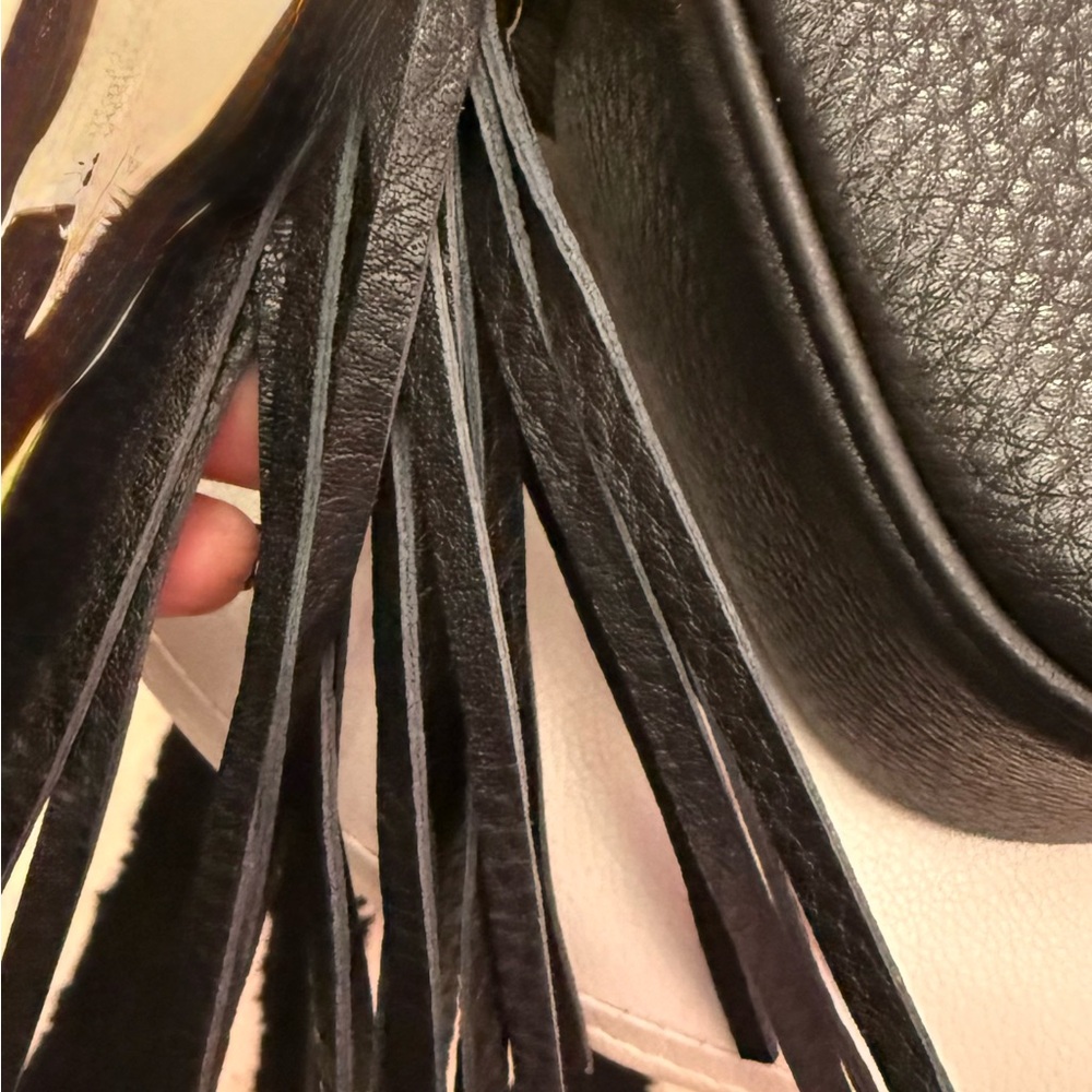 Gucci Soho Disco Black Leather Crossbody Bag - Picture 3 of 11